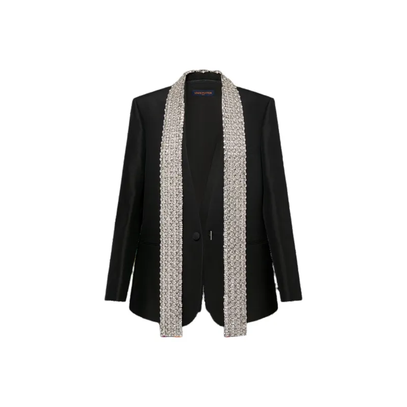 LOUIS VUITTON Business Suit Coat Women's Black-0