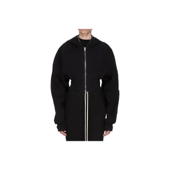 Rick Owens DRKSHDW Collage Gimp Hoodie 'Black'
