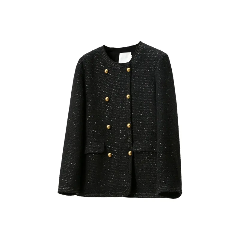 Shavani Cropped Coats Women's-2