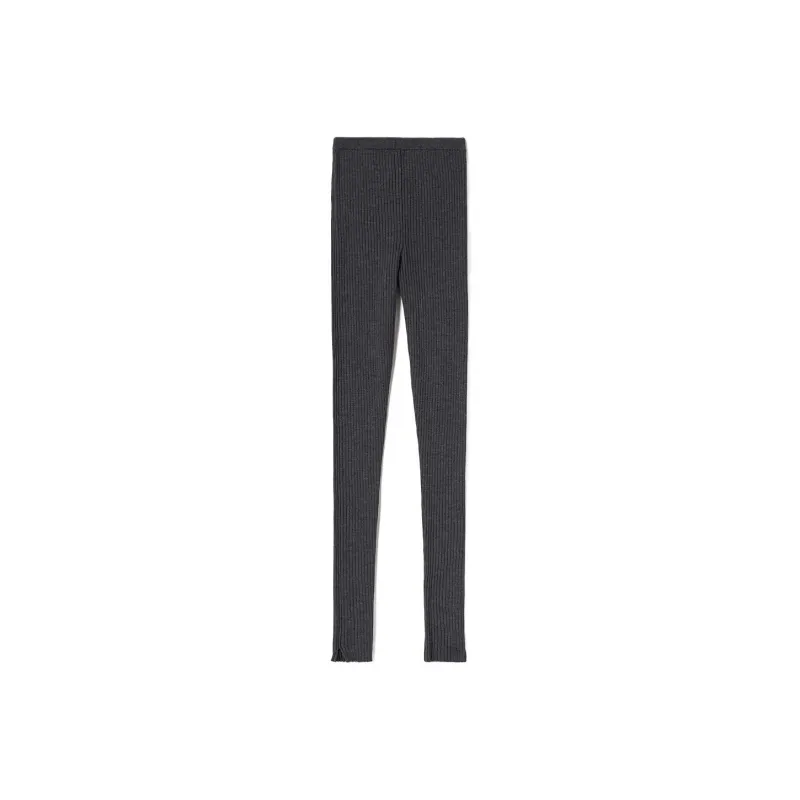 TOTEME Leggings Women's Dark Heather Gray-0