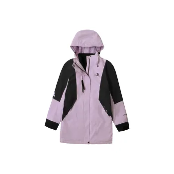 CAMEL Windbreaker Jackets Women's Snow Soft Purple