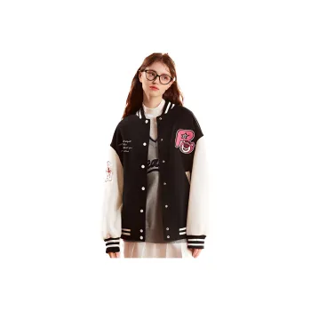 Tonlion x CAOMEIXIONG Baseball Jacket Women's