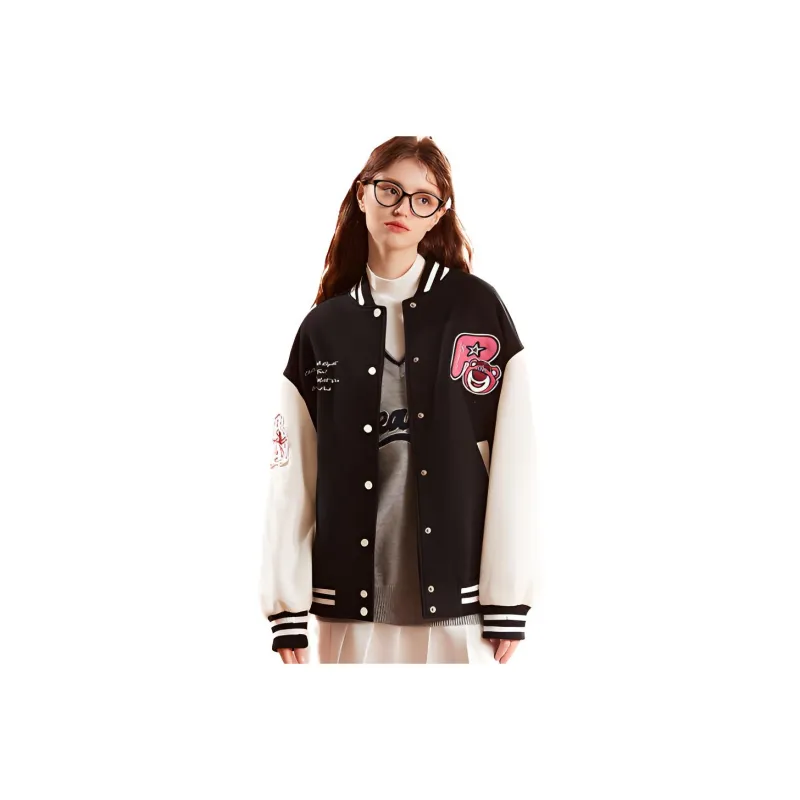 Tonlion x CAOMEIXIONG Baseball Jacket Women's-0