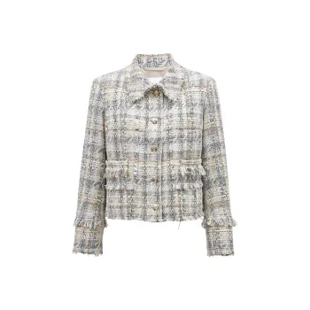 ONLY Cropped Coats Women's H31 Parma Flower Gauze