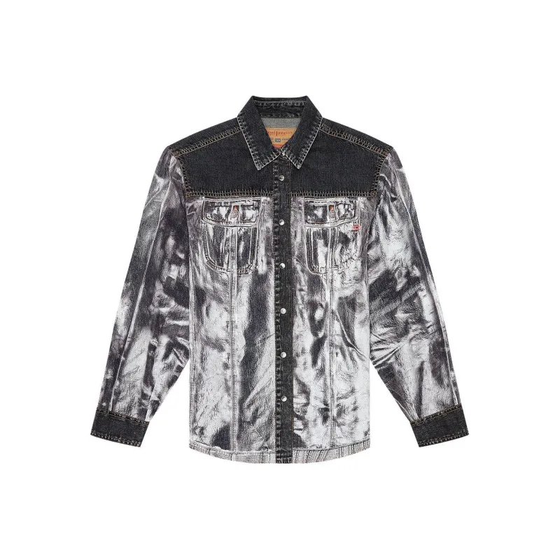 DIESEL Denim Jacket Women's Black-0