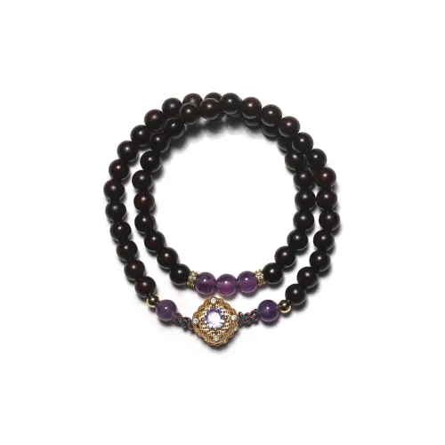 WUDE Red Sandalwood Bracelets Unisex