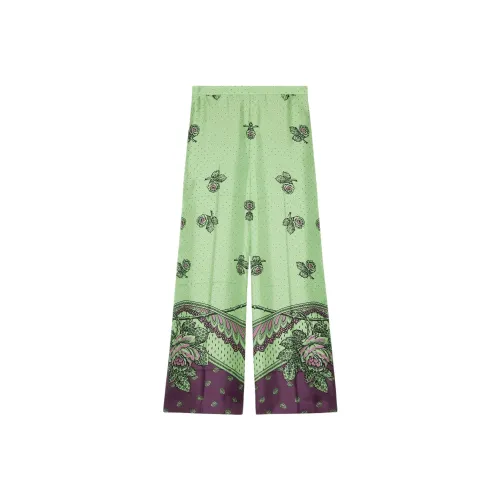 GUCCI Casual Pants Women's Green