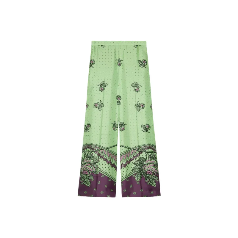 GUCCI Casual Pants Women's Green-0