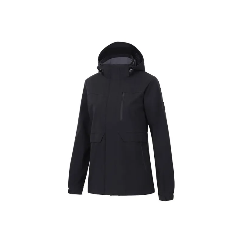 LiNing Trench Coat Women's Black-0