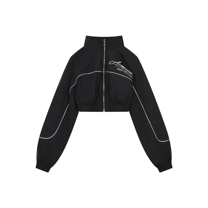 Acme Aura Loose Fit Pilot Jacket Women's Black-0