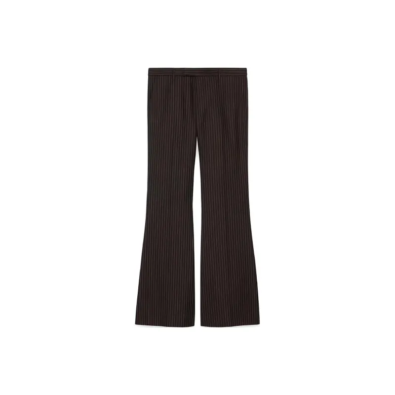 GUCCI X Harry Styles Co branded Casual Pants Women's Black White-0
