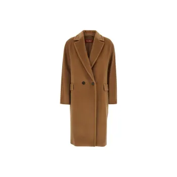 MaxMara Double Breasted Long Sleeved Coat