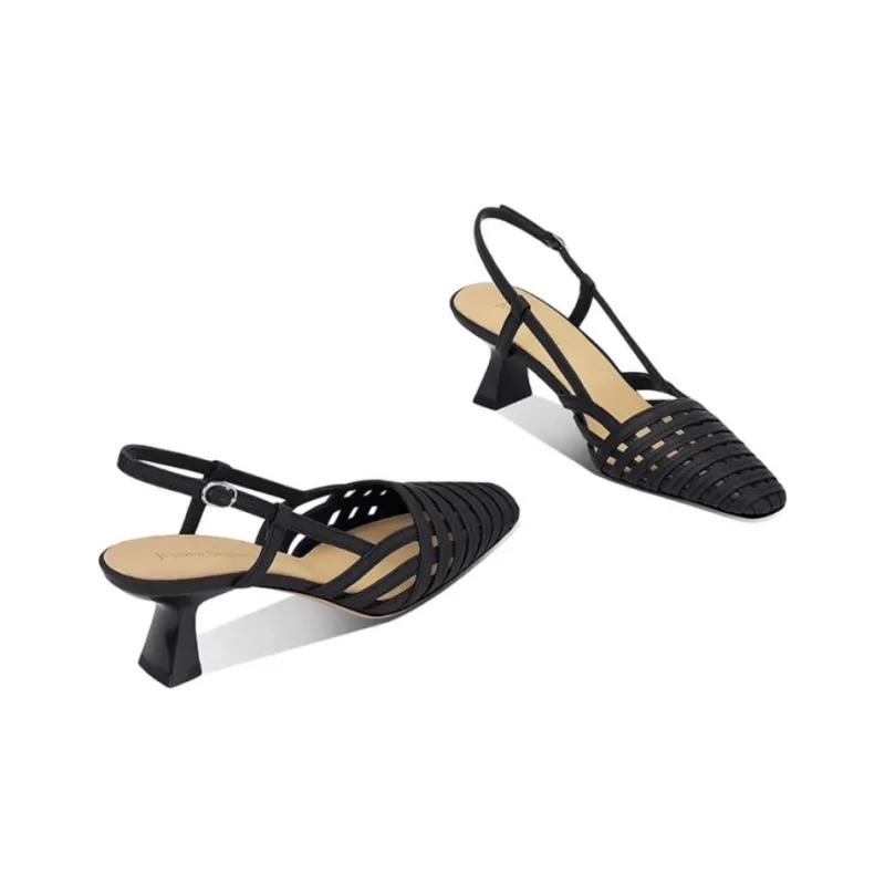 JESSICA SOPHIA Chunky Heel High Heels 5cm Women's-8