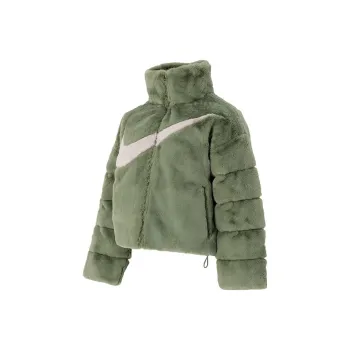 Nike Velvet Jackets Women's Green