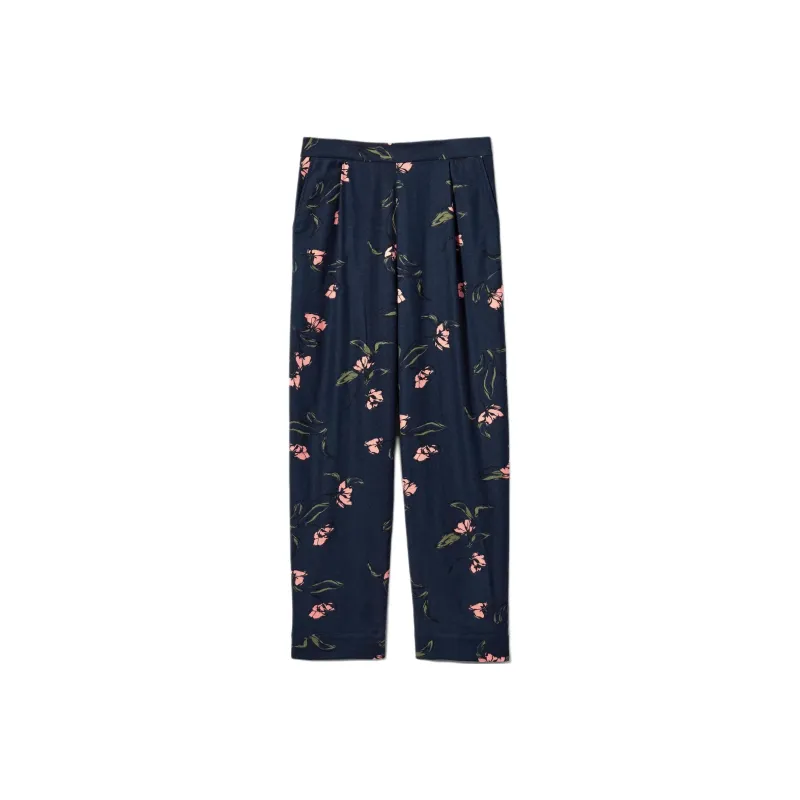 UNIQLO Casual Pants Women's Navy Blue-0