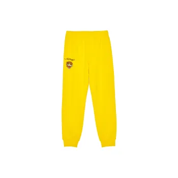 Ed Hardy Straight Pants Spring Summer Women's Mango Mojito Yellow