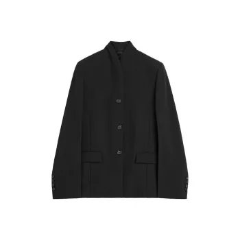 TOTEME Collared Button Up Jacket
