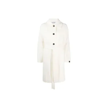 LOEWE Velvet Jackets Women's White