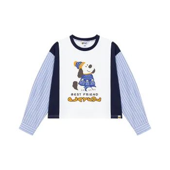 B.Duck Sweatshirt Women's White
