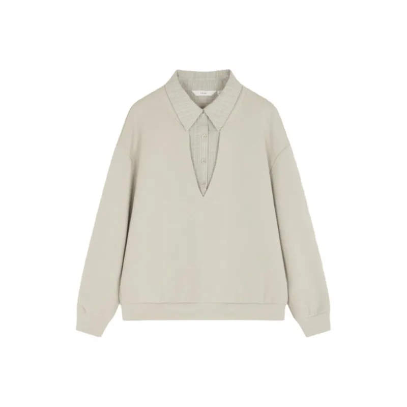 IHIMI Sweatshirt Women's Pea Green-0