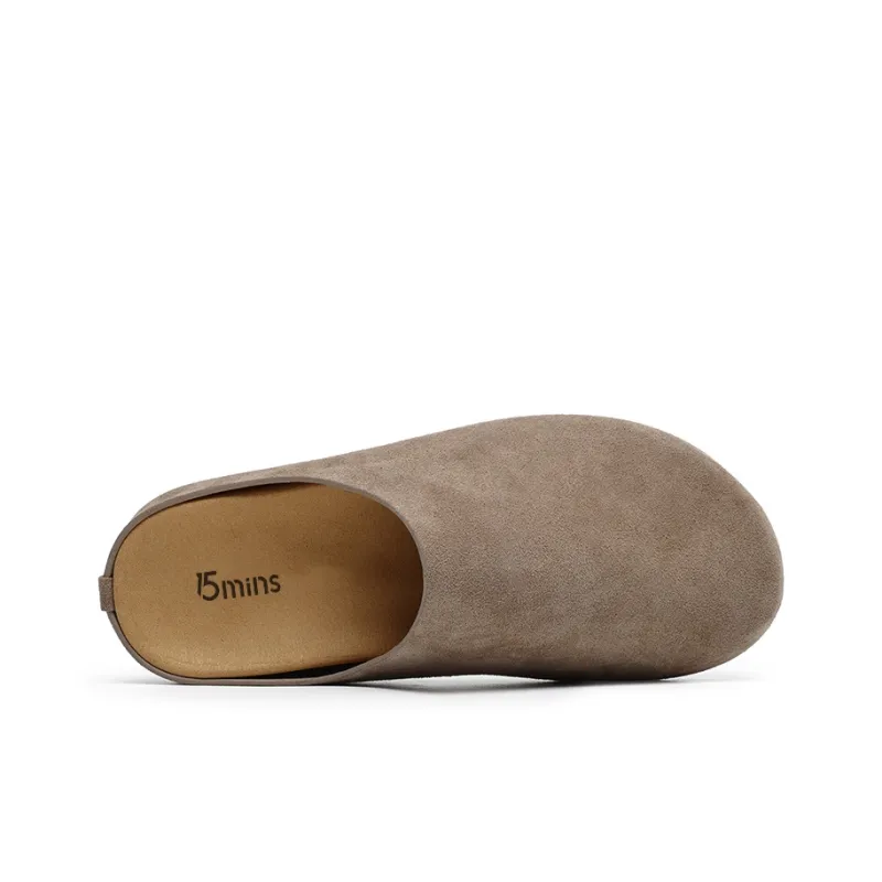 15 MINS Rubber Sole Closed Toe Slippers Unisex-2