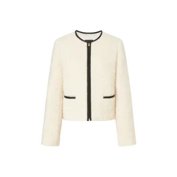 MOCO Velvet feel Coat Women's Beige Camel