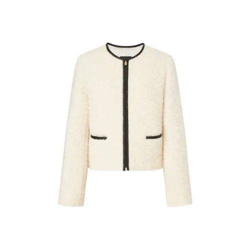 MOCO Velvet feel Coat Women's Beige Camel