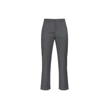 PINKO Pantaloni In Flanella Casual Pants Women's Gray