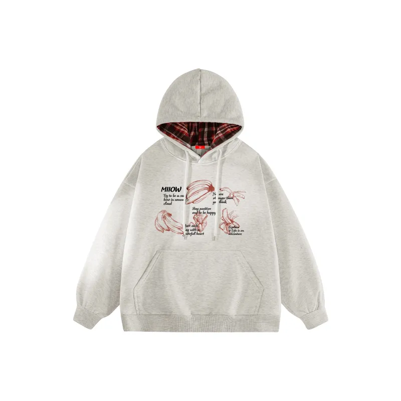 MIIOW Trend Party Series Sweatshirt Unisex Black-11
