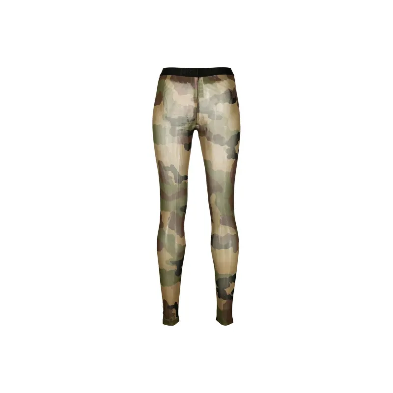 MOSCHINO Leggings Women's Army Green-0