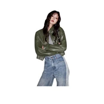 ELF SACK Leather Jacket Women's