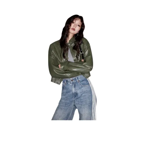ELF SACK Leather Jacket Women's