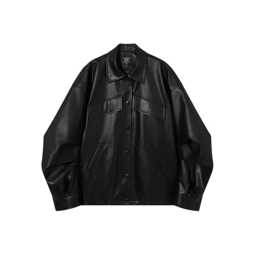 Ouyang Leather Jacket Women's Black