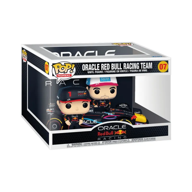 Funko Red Bull Racing, Sergio Pérez And Max Verstappen Chibi Figures-1