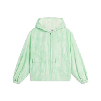 LiNing Sports Life Collection Sun Protection Clothing Women's Cooling Green All Over Print