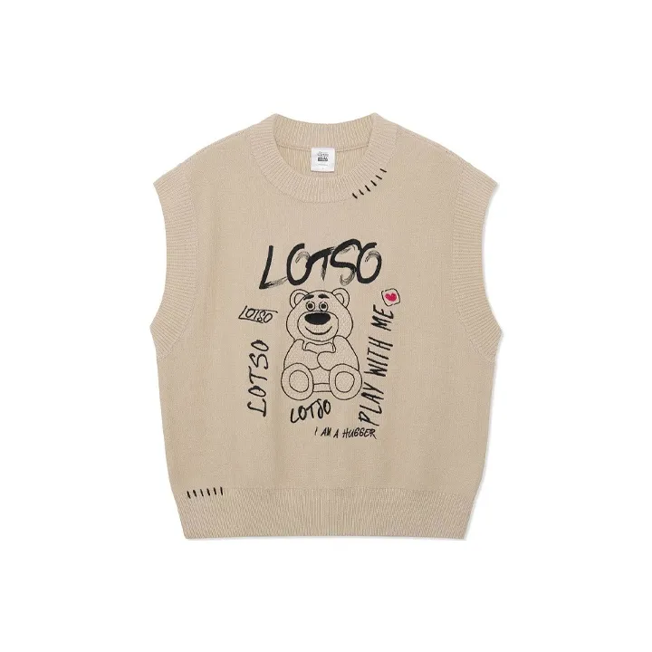 Disney X LINING Disney Vests Women's Khaki-0
