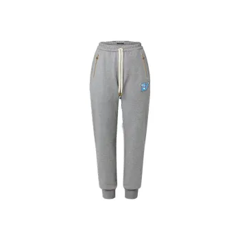 LOUIS VUITTON New Quarterly Products Of LV Knitted Sweatpants Women's Gray