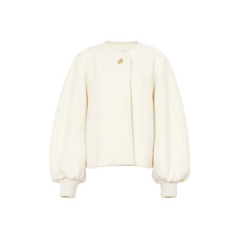 Chloé Balloon sleeve Cropped Jacket-0