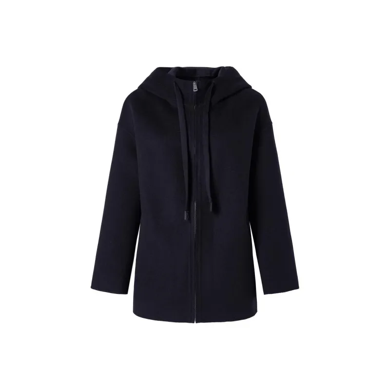 JZ Juzui Coat Women's Dark Blue-0