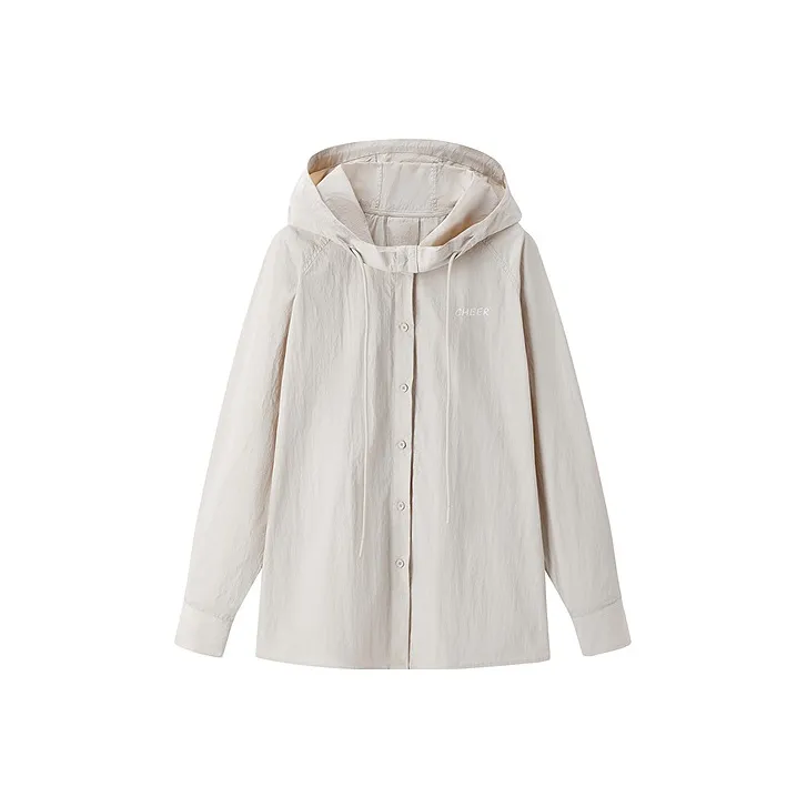 LEDIN Cropped Coat Women's Khaki-0