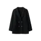 Black. Double-Sided Wool/Pre-Sale