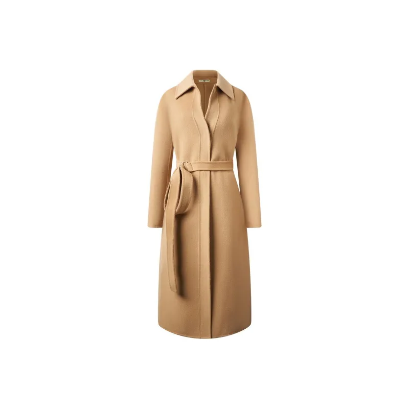 JOSEPH ABBOUD Coat Women's Camel-0