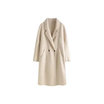 Coats Women's Beige