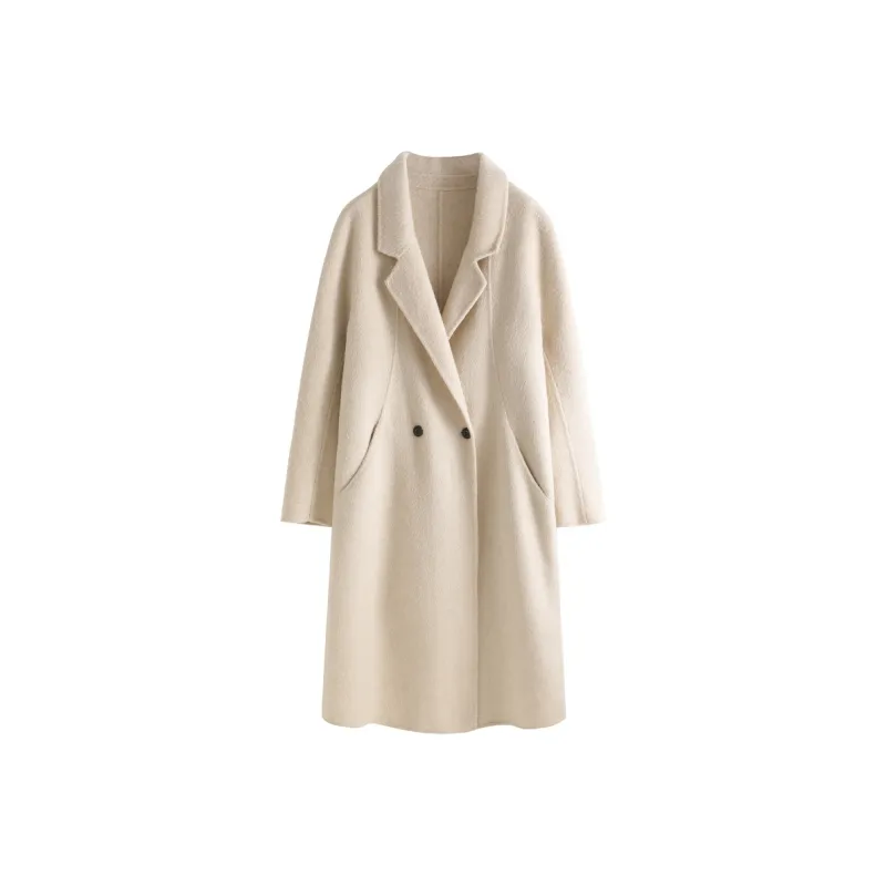 Coats Women's Beige-0