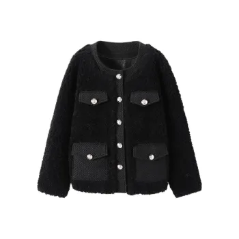 BASIC HOUSE Cropped Coats Women's