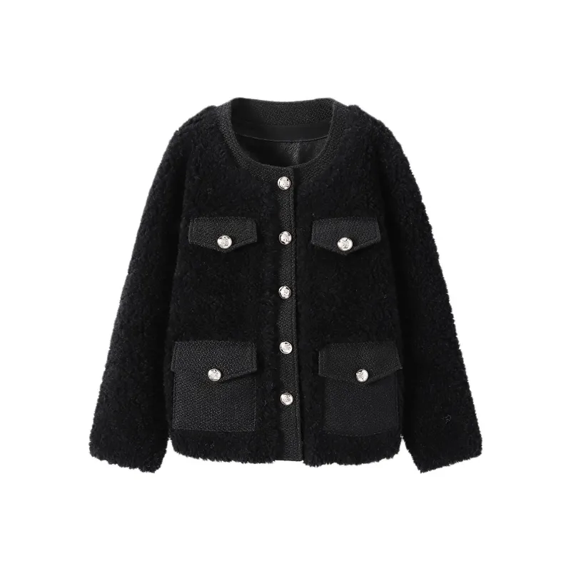 BASIC HOUSE Cropped Coats Women's-0