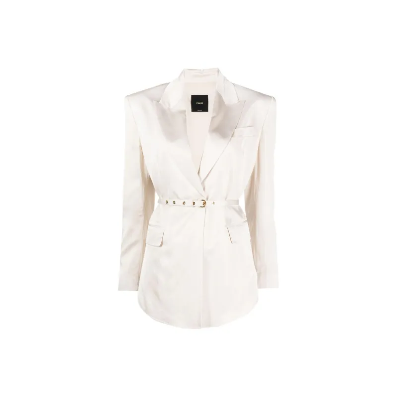 PINKO Goldeneye Belted Blazer-0