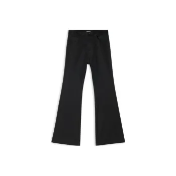 Balenciaga Casual Pants Loose Fit Women's Black