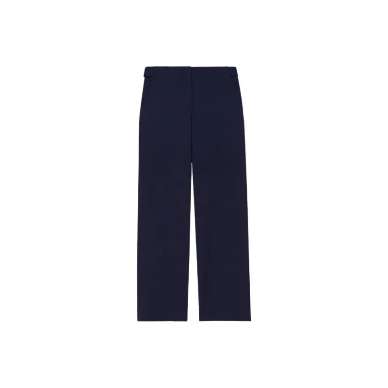 THEORY Casual Pants Women's Misty Navy Blue-0