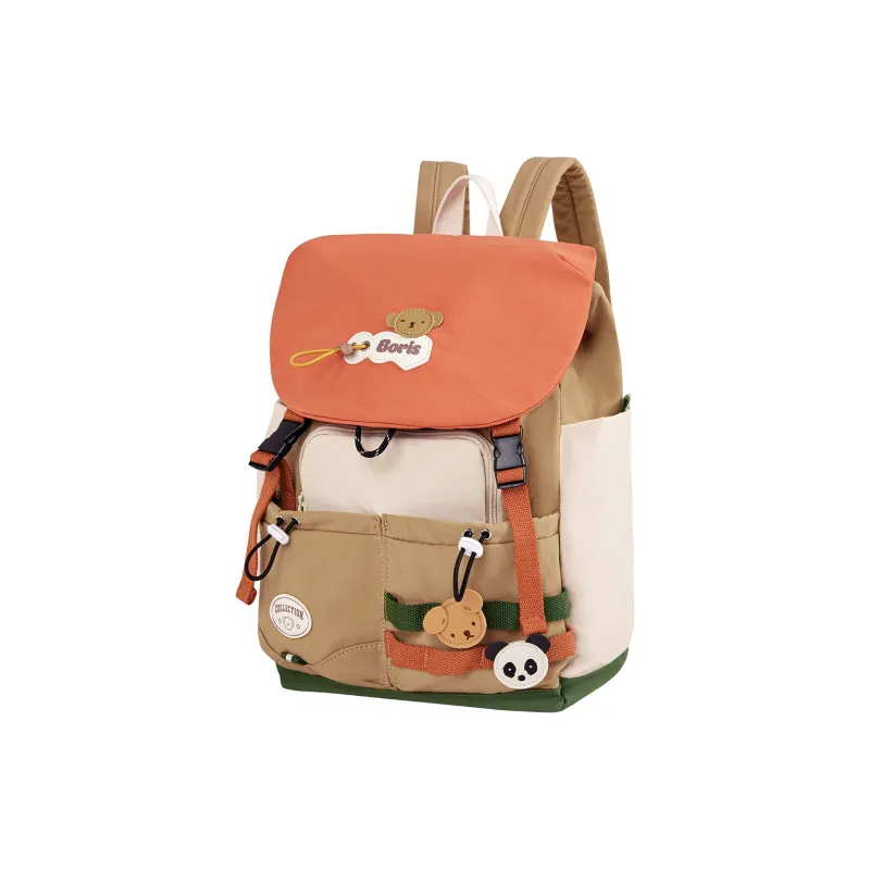 Miffy Fabric Backpack Regular Women's Pink, Yellow, Orange-8